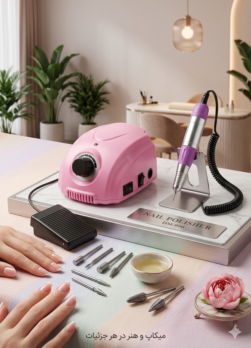 دستگاه سوهان برقی ناخن نیل پالشیر (Nail Polisher) – مدل DM-996