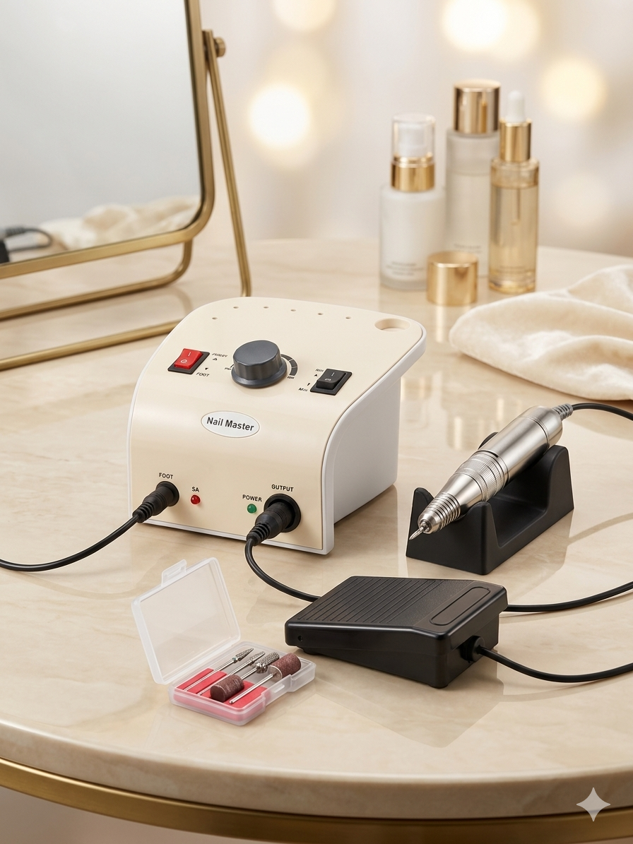 ​دستگاه سوهان برقی ناخن حرفه‌ای مدل نیل مستر (Nail Master)
