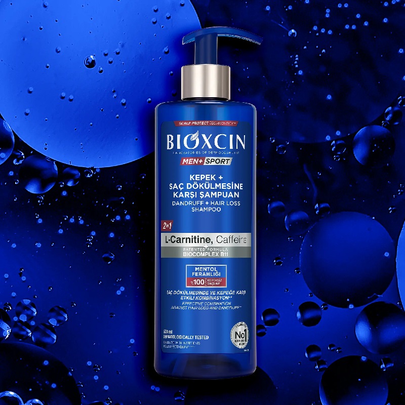 شامپو ضد ریزش و ضد شوره مردانه بیوکسین (Bioxcin) مدل Men+ Sport