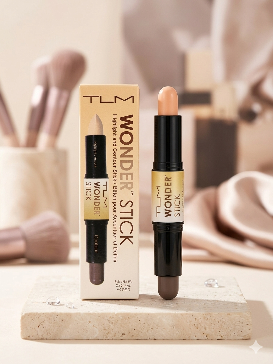 استیک دوطرفه کانتور و کانسیلر TLM مدل Wonder Stick