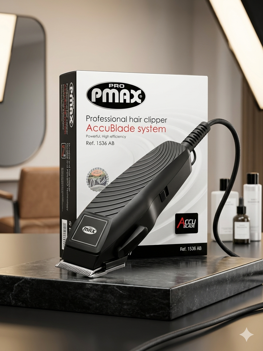 ​ماشین اصلاح حرفه‌ای پرومکس مدل Ref. 1536 AB – مجهز به سیستم پیشرفته AccuBlade