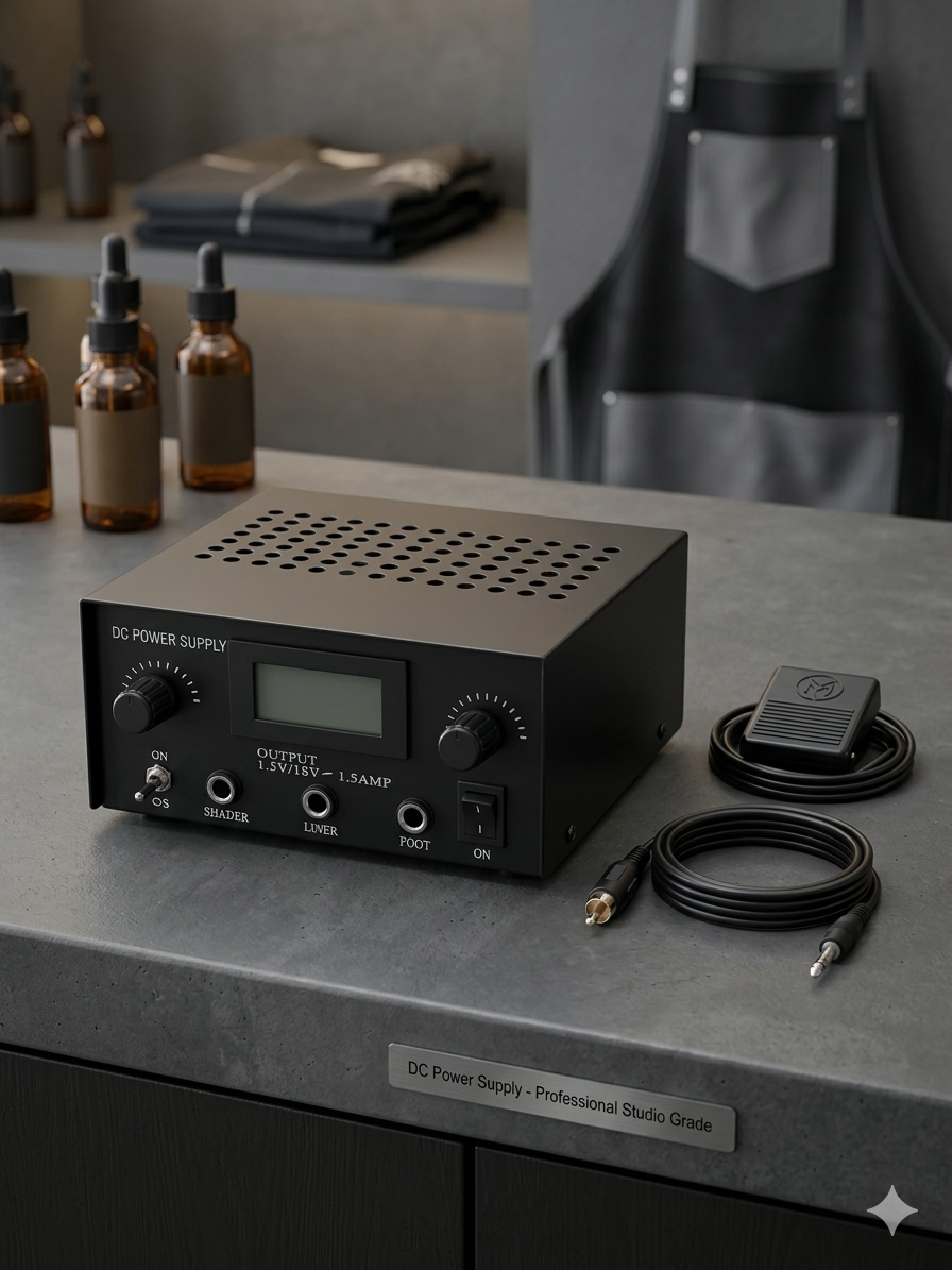 منبع تغذیه تتو حرفه‌ای (Dual Output Studio Power)
