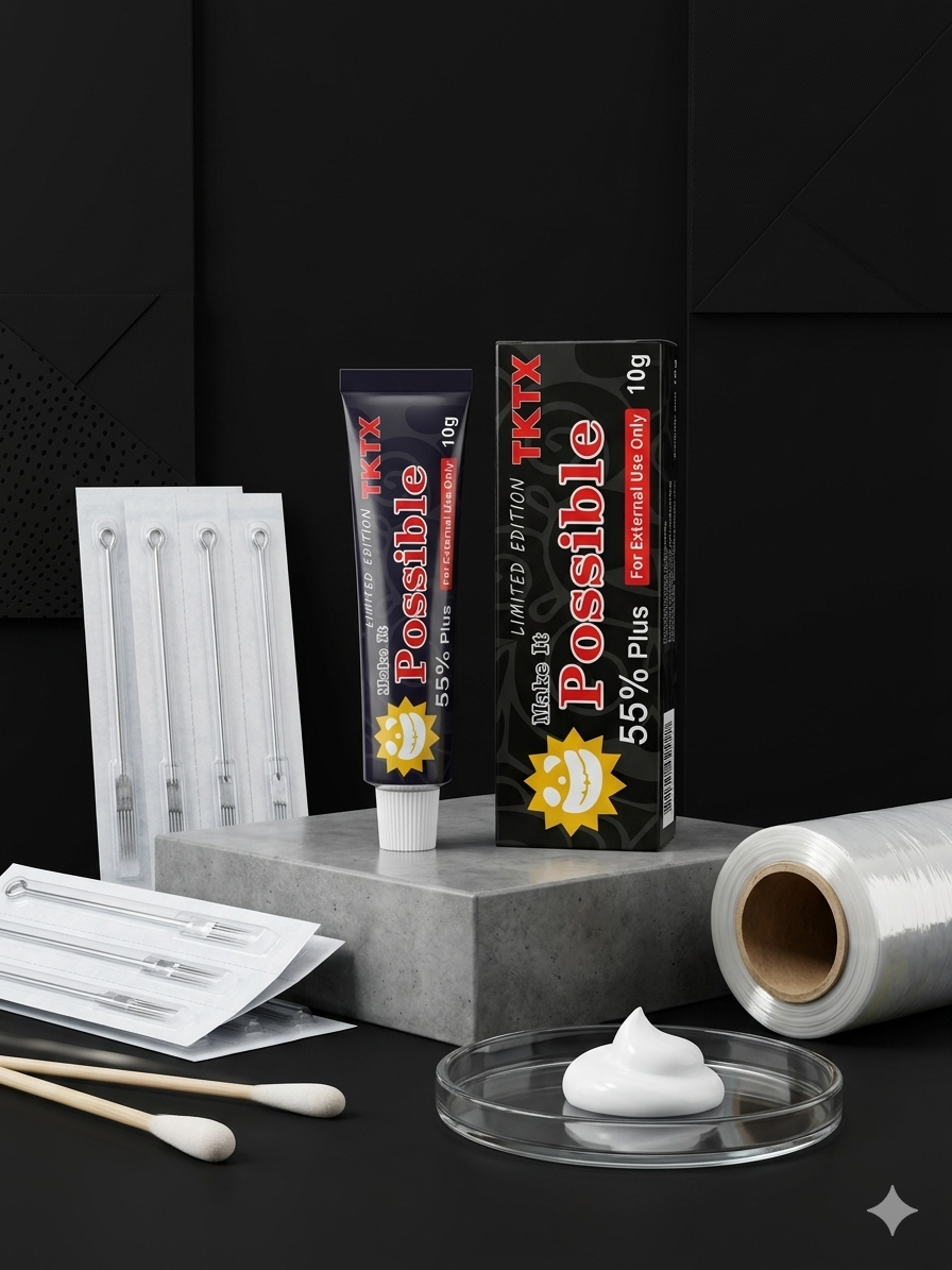پماد بی‌حسی فوق‌قوی TKTX – سری محدود (55% Plus)