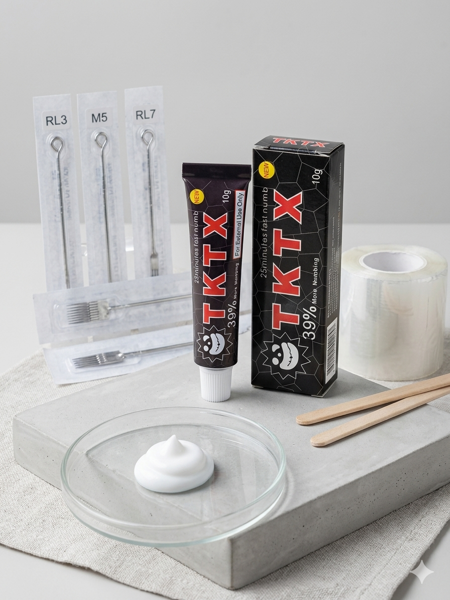 پماد بی‌حسی تخصصی TKTX – مدل 39% (Original Fast Numb)