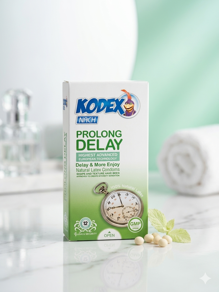 کاندوم تاخیری کدکس مدل پرو لانگ دیلی (Kodex Prolong Delay)