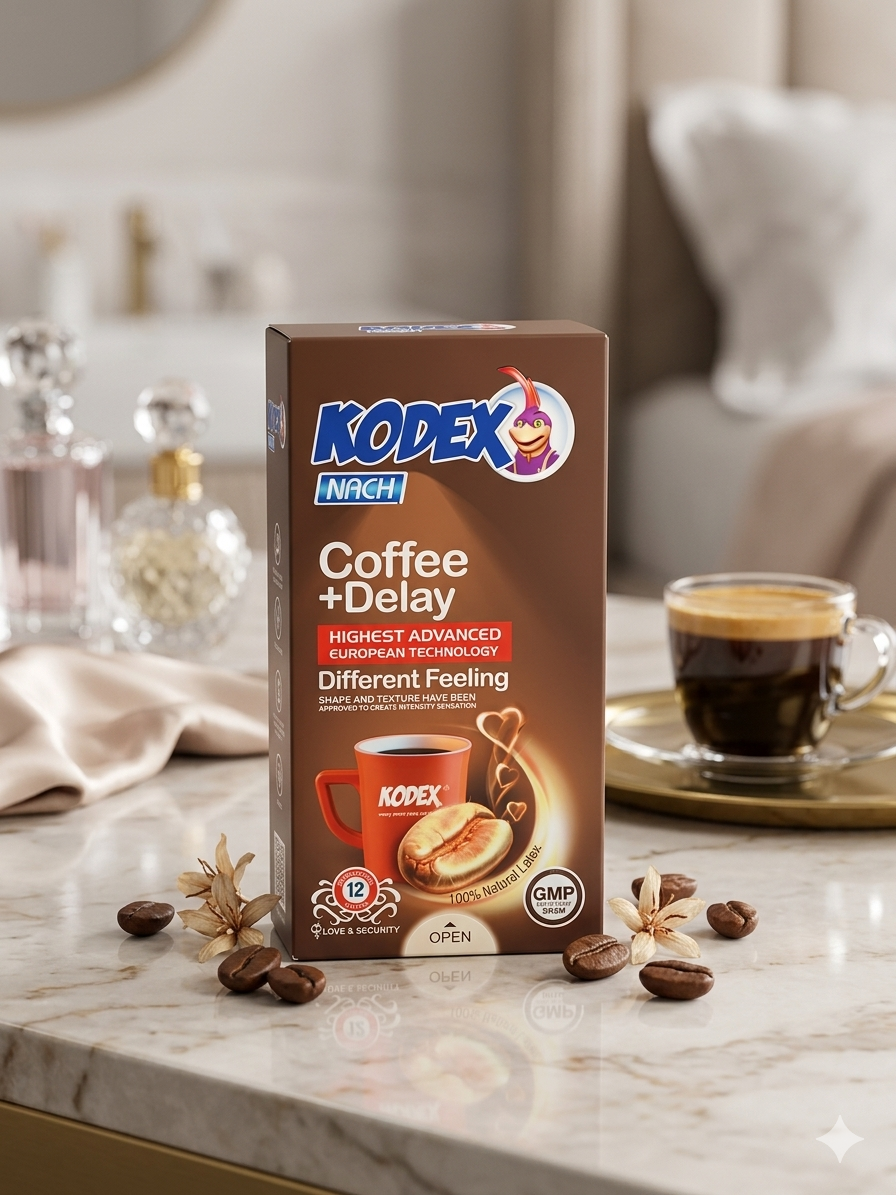 کاندوم کافی تأخیری کدکس (Kodex Coffee + Delay)