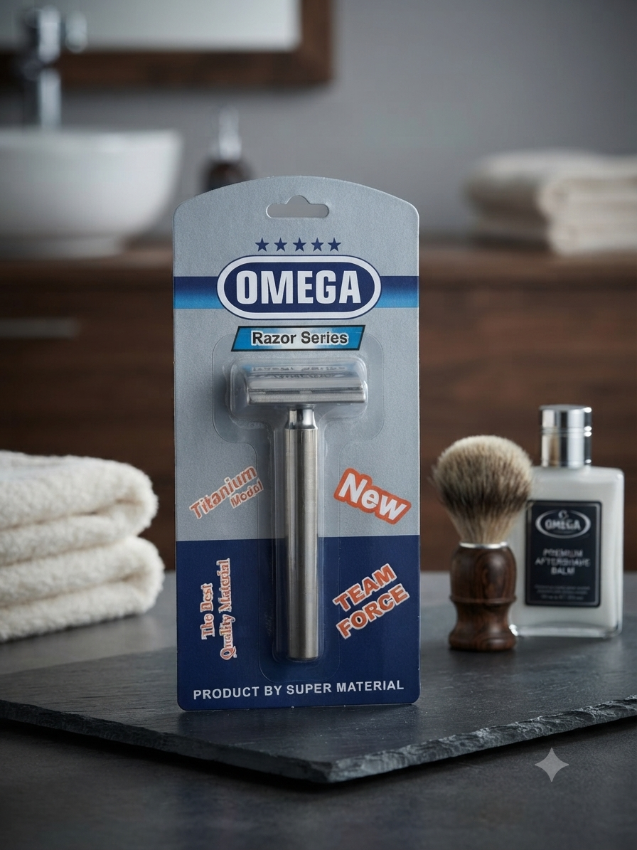 خودتراش دستی امگا (OMEGA Safety Razor)