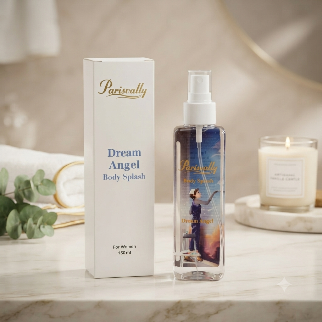 بادی اسپلش زنانه Parisvally مدل Dream Angel؛ رایحه‌ای رویایی و ماندگار