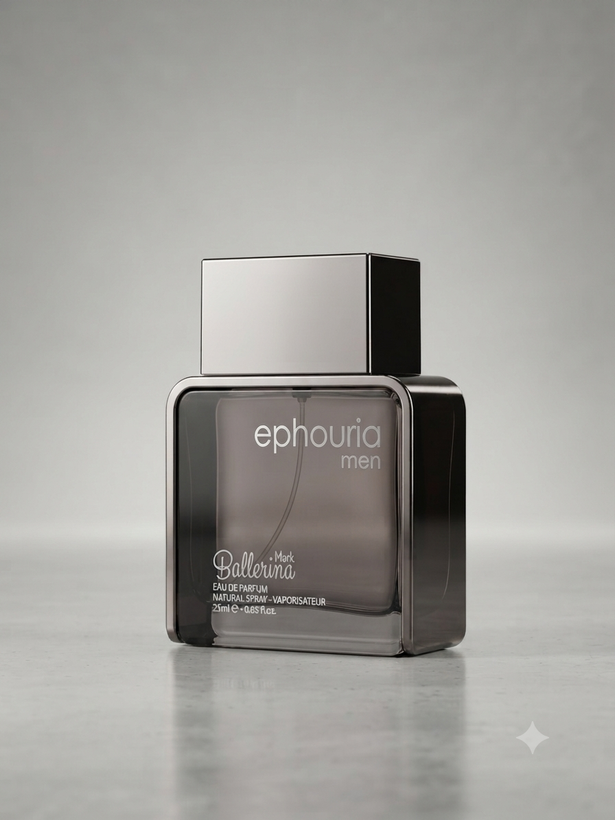 ادکلن جیبی ادوپرفیوم مردانه بالرینا مدل ایفوریا من (Ballerina Ephouria Men Eau de Parfum 25ml) - مشابه ایفوریا مردانه