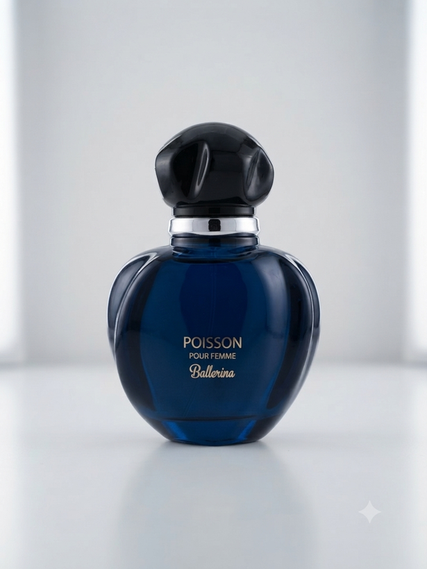 ادکلن جیبی ادوپرفیوم زنانه بالرینا مدل میدنایت پویزن (Ballerina Midnight Poisson Eau de Parfum 30ml) - مشابه دیور میدنایت پویزن