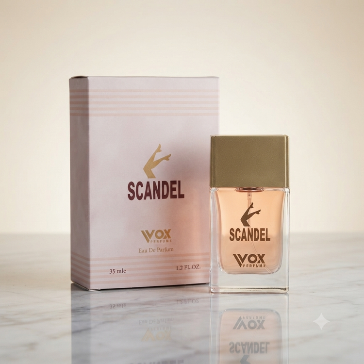 ادکلن زنانه وکس مدل اسکندل (VOX SCANDEL Eau De Parfum 35ml)