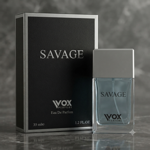 ادکلن مردانه وکس مدل ساواج (VOX SAVAGE Eau De Parfum 35ml)