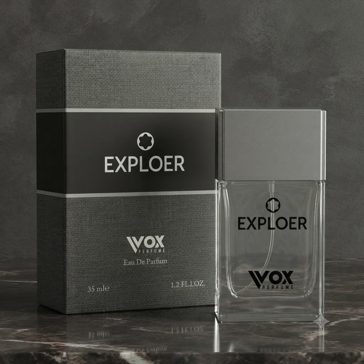 ادکلن مردانه وکس مدل اکسپلورر (VOX EXPLOGER Eau De Parfum 35ml)
