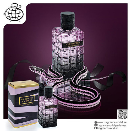 عطر ادکلن زنانه ویکتوریا سکرت اسکندلوس فراگرنس ورد (Fragrance World Victoria's Secret Scandalous)