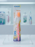 مسواک متوسط کوپر مدل گولدن رز (Limpino / Coper Golden Rose Medium Toothbrush)؛ پاکسازی حرفهای و محافظت از لثه