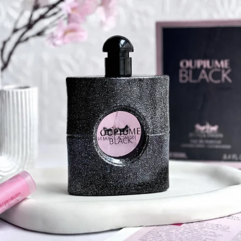 عطر ادکلن ایو سن لورن بلک اپیوم جسیکا تویین| Yves Saint Laurent Black opium