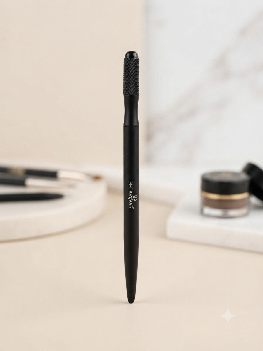قلم میکروبلیدینگ تک سر فیبروز مدل Phibrows (Single-End Manual Microblading Pen)؛ قلم دستی فیبروز و تاتو صورت