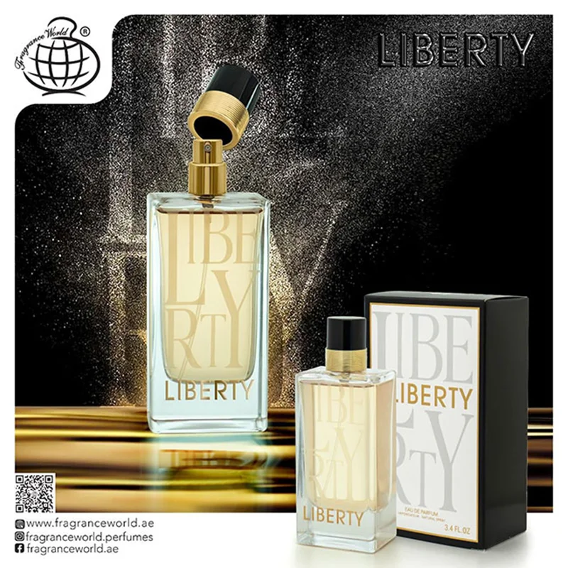 عطر ادکلن ایو سن لورن لیبر زنانه فراگرنس ورد لیبرتی (Fragrance World Yves Saint Laurent Libre)